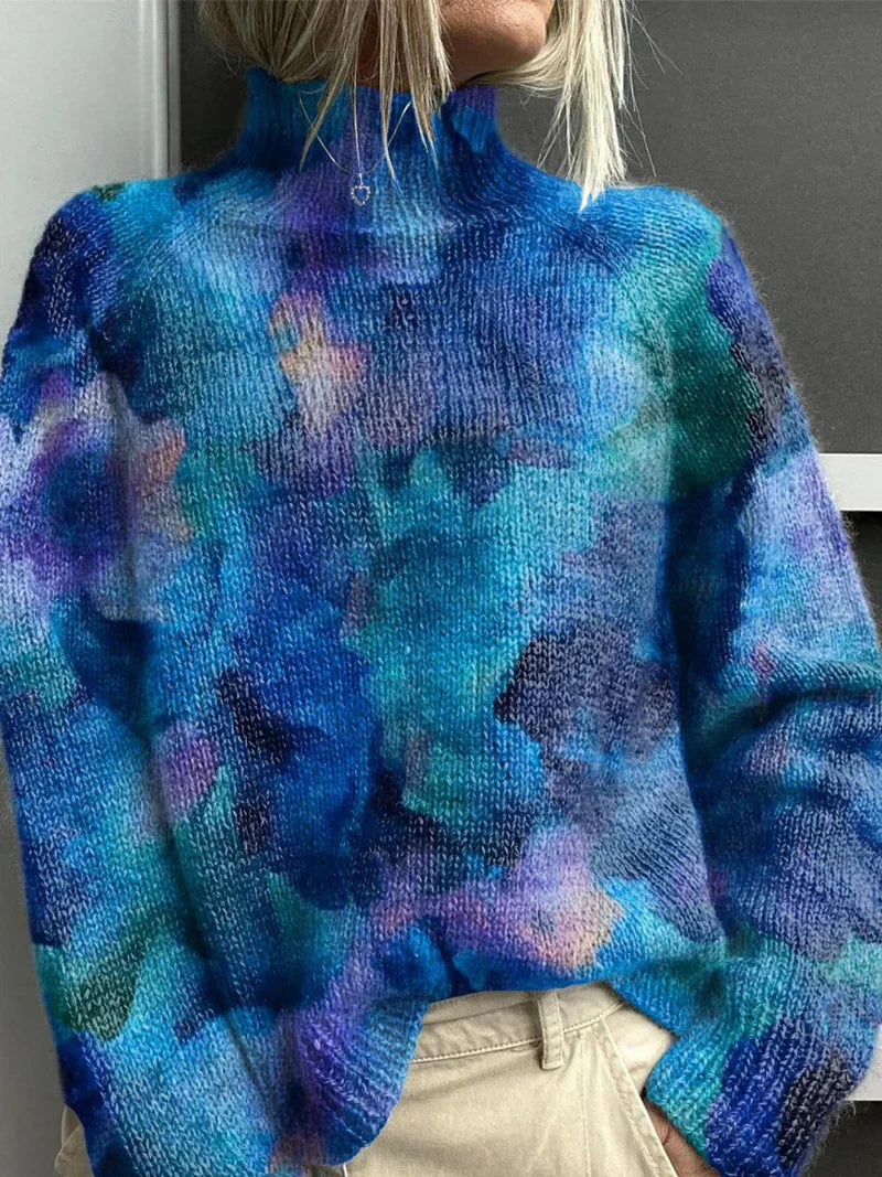 Garci | Gebreide trui met natuurmotieven