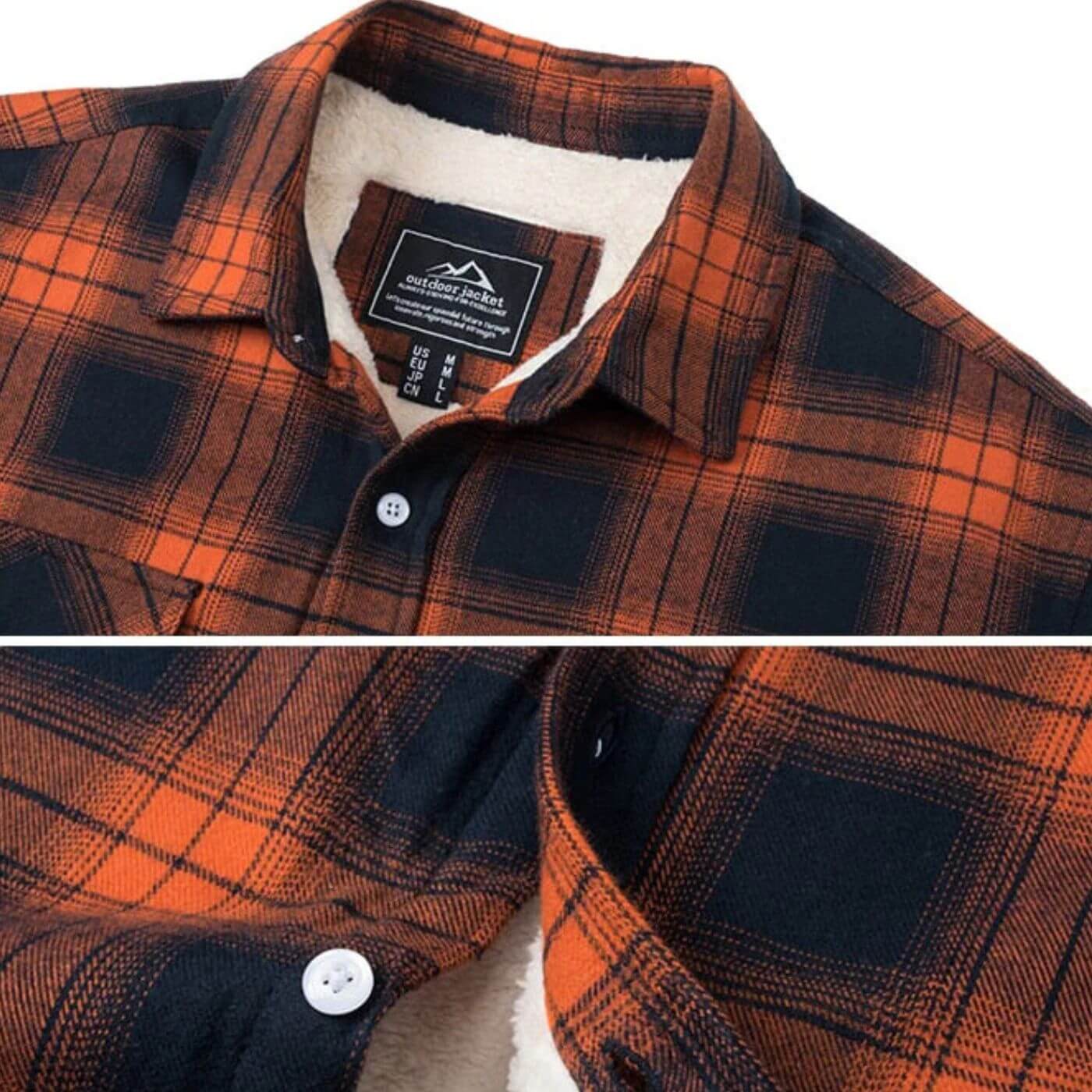 Axel | Casual Geruite Shirt Jas