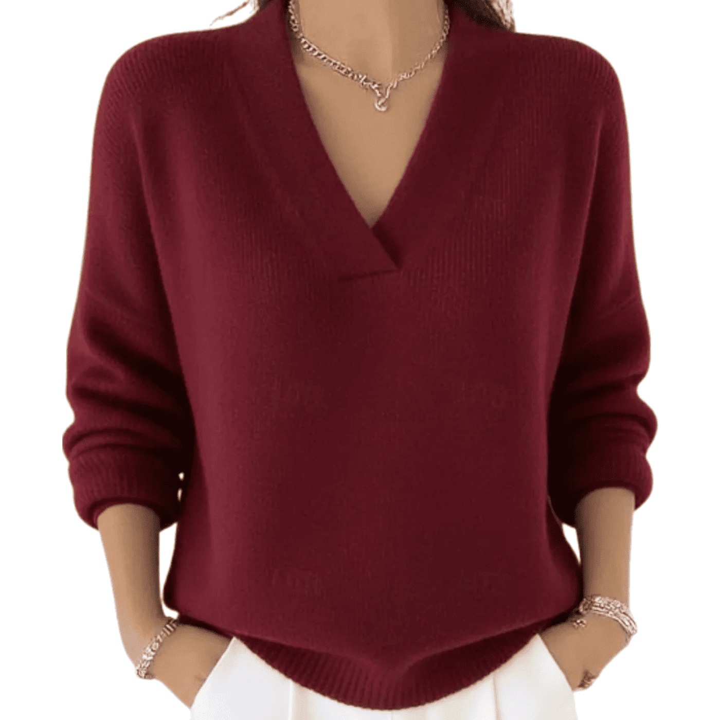 Linda | De Luxe V-Neck Sweater