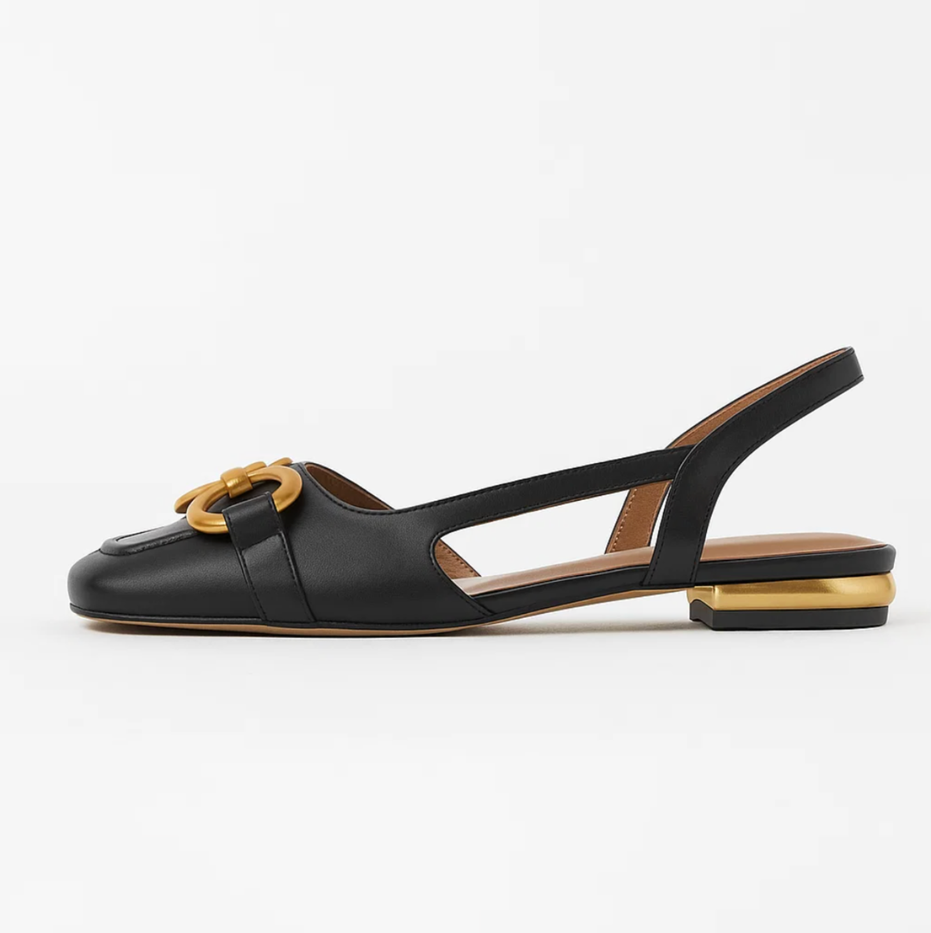 Novara | Slingback Platte schoenen