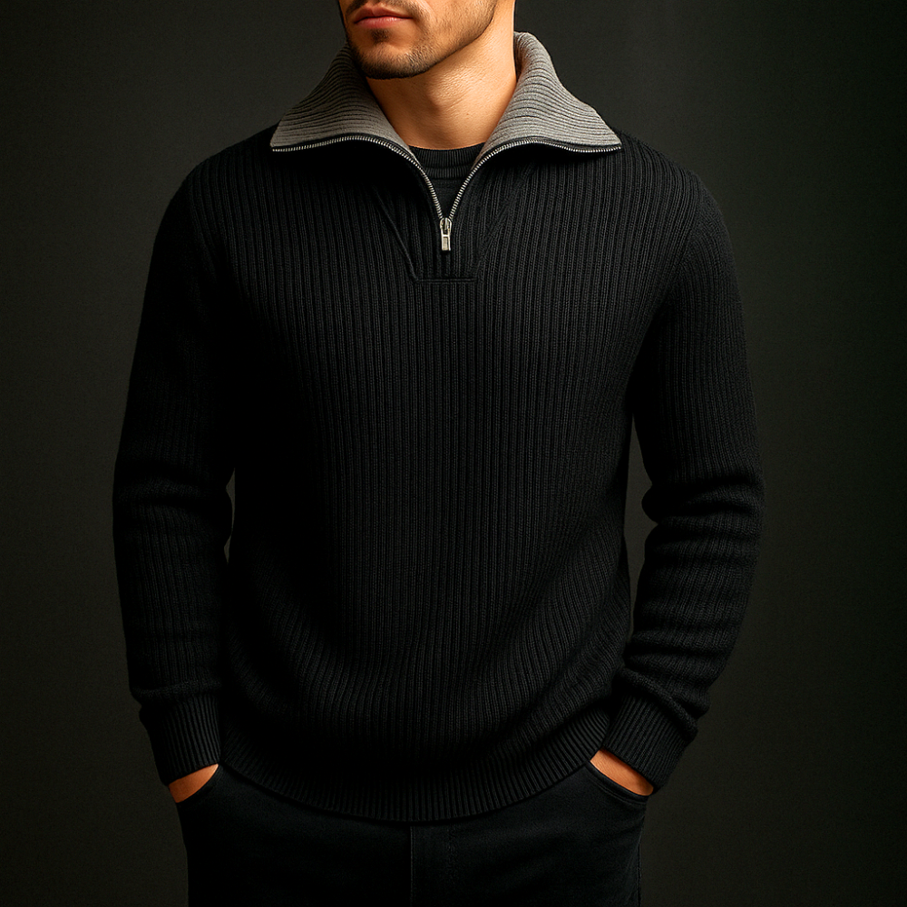 Vermont | Wool Quarter Zip
