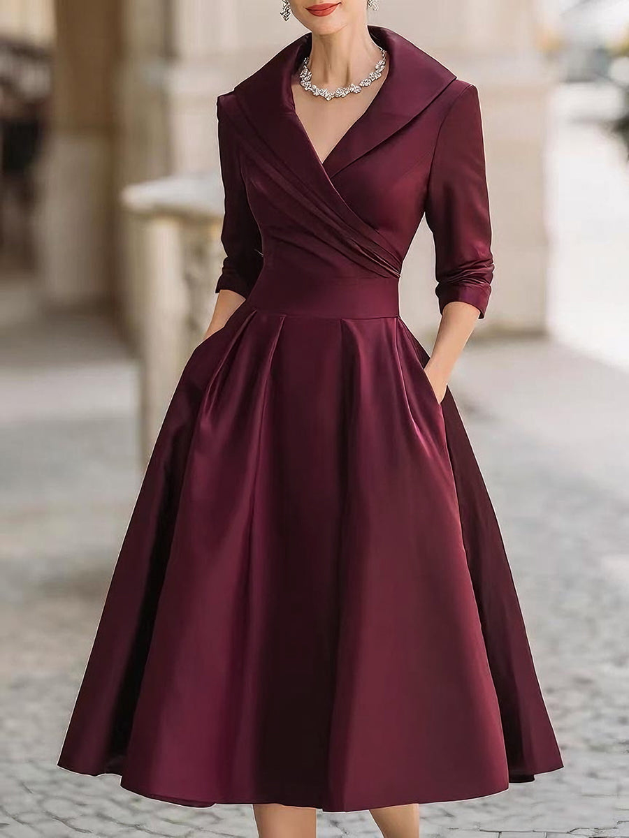Lea | Elegante Midi-jurk