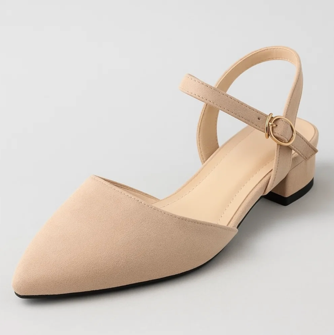 Elegant Dames Slingback Flats