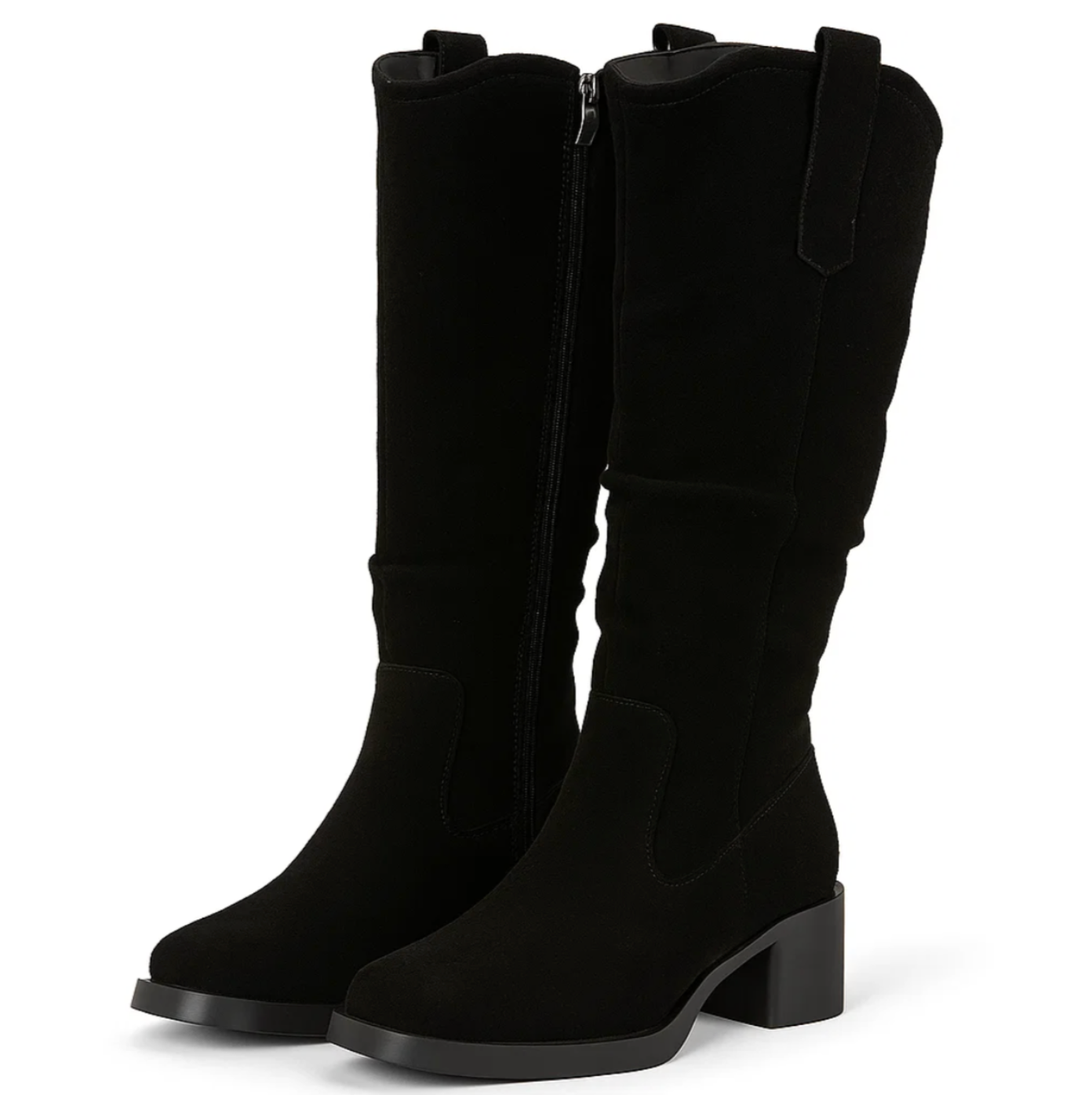 Luna Suede Mid–Boots